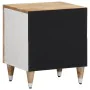 Mesita de noche de madera maciza de mango 40x33,5x46 cm de , Mesitas de noche - Ref: Foro24-4018660, Precio: 53,45 €, Descuen...