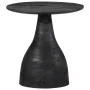 Mesa auxiliar madera maciza de mango negra Ø40x40 cm by , Side tables - Ref: Foro24-4017533, Price: 114,96 €, Discount: %
