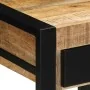 Mesa auxiliar madera maciza de mango rugosa 40x40x50 cm by , Side tables - Ref: Foro24-4015941, Price: 95,97 €, Discount: %
