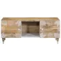 Mesa de centro de madera maciza mango 100x54x40 cm by , Coffee table - Ref: Foro24-4018676, Price: 99,26 €, Discount: %