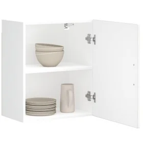 Armarios pared para cocina 2 uds Porto madera ingeniería blanca de , Armarios de cocina - Ref: Foro24-854038, Precio: 97,37 €...