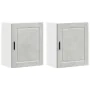 Armarios pared para cocina 2 uds Porto gris hormigón de , Armarios de cocina - Ref: Foro24-854046, Precio: 100,66 €, Descuent...