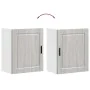 Armarios pared para cocina 2 uds Porto gris sonoma de , Armarios de cocina - Ref: Foro24-854050, Precio: 103,70 €, Descuento: %
