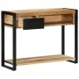 Mesa consola madera maciza mango 100x35x75 cm by , console tables - Ref: Foro24-4015929, Price: 164,96 €, Discount: %