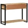 Mesa consola madera maciza mango 100x35x75 cm by , console tables - Ref: Foro24-4015929, Price: 164,96 €, Discount: %