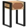 Mesa auxiliar madera maciza de mango rugosa 35x35x50 cm de , Mesas auxiliares - Ref: Foro24-4015943, Precio: 80,17 €, Descuen...