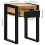 Mesa auxiliar madera maciza de mango rugosa 35x35x50 cm de , Mesas auxiliares - Ref: Foro24-4015943, Precio: 80,17 €, Descuen...