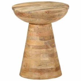 Mesa auxiliar madera maciza de mango Ø37x45 cm de , Mesas auxiliares - Ref: Foro24-4017538, Precio: 123,36 €, Descuento: %