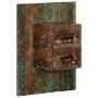Mesilla de noche multicolor 60x32x80 cm madera maciza reciclada de , Mesitas de noche - Ref: Foro24-4017531, Precio: 107,04 €...