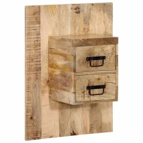Mesita de noche madera maciza de mango 60x32x80 cm by , Nightstands - Ref: Foro24-4017527, Price: 91,48 €, Discount: %