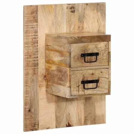 Mesita de noche madera maciza de mango 60x32x80 cm de , Mesitas de noche - Ref: Foro24-4017527, Precio: 91,48 €, Descuento: %
