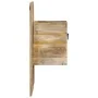 Mesita de noche madera maciza de mango 60x32x80 cm de , Mesitas de noche - Ref: Foro24-4017527, Precio: 91,48 €, Descuento: %