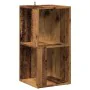 Mueble de esquina madera contrachapada madera vieja 33x33x67 cm de , Taquillas y armarios de almacenamiento - Ref: Foro24-856...