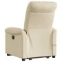 Silla de masaje reclinable de pie de tela color crema de , Sillones - Ref: Foro24-3303272, Precio: 325,08 €, Descuento: %