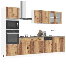 Mueble cocina Kalmar madera vieja 7 pzas madera contrachapada de , Armarios de cocina - Ref: Foro24-3314759, Precio: 654,84 €...