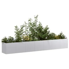 Jardinera 280x40x40 cm de acero galvanizado de , Maceteros y jardineras - Ref: Foro24-860694, Precio: 143,65 €, Descuento: %