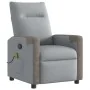Sillón reclinable de masaje de tela gris claro von , Sessel - Ref: Foro24-4104844, Preis: 202,49 €, Rabatt: %