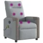Sillón reclinable de masaje de tela gris claro von , Sessel - Ref: Foro24-4104844, Preis: 202,49 €, Rabatt: %