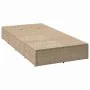 Tumbona con cojín flotante ratán sintético beige de , Tumbonas - Ref: Foro24-4104205, Precio: 246,82 €, Descuento: %
