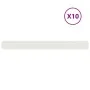 Bordes para césped 10 uds acero laminado frío blanco 10x103 cm by , Garden edging and edging - Ref: Foro24-860131, Price: 36,...