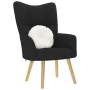 Sillón de relax de tela negro de , Sillones - Ref: Foro24-4016769, Precio: 97,79 €, Descuento: %