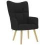 Sillón de relax de tela negro de , Sillones - Ref: Foro24-4016769, Precio: 97,79 €, Descuento: %