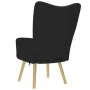 Sillón de relax de tela negro de , Sillones - Ref: Foro24-4016769, Precio: 97,79 €, Descuento: %