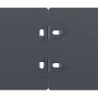 Bordes césped 50 uds antracita 10x103 cm acero laminado frío by , Garden edging and edging - Ref: Foro24-860138, Price: 106,6...