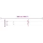 Bordes césped 50 uds antracita 15x103 cm acero laminado frío by , Garden edging and edging - Ref: Foro24-860150, Price: 147,2...