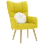 Sillón de relax de tela amarillo clara de , Sillones - Ref: Foro24-4016776, Precio: 100,58 €, Descuento: %