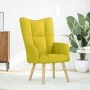 Sillón de relax de tela amarillo clara de , Sillones - Ref: Foro24-4016776, Precio: 100,58 €, Descuento: %