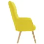 Sillón de relax de tela amarillo clara de , Sillones - Ref: Foro24-4016776, Precio: 100,58 €, Descuento: %