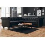 Sofá de esquina Chesterfield 5 plazas cuero artificial negro de , Sofás - Ref: Foro24-243614, Precio: 943,16 €, Descuento: %