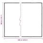 Lona transparente con ojales polietileno 3x6 m de , Lonas impermeables - Ref: Foro24-4018558, Precio: 43,29 €, Descuento: %