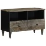 Mueble de TV madera maciza de mango gris claro 70x33,5x46 cm de , Almacenamiento para CD y DVD - Ref: Foro24-4017793, Precio:...