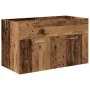 Mueble lavabo con lavabo integrado y grifo madera vieja de , Muebles de baño - Ref: Foro24-3328907, Precio: 221,39 €, Descuen...