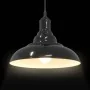 Lámpara colgante regulable en altura E27 negro brillante Ø 31cm de , Lámparas - Ref: Foro24-4103435, Precio: 31,80 €, Descuen...
