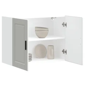Armario de pared para cocina Porto madera de ingeniería blanca de , Armarios de cocina - Ref: Foro24-854067, Precio: 71,97 €,...