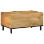 Mesa de centro marrón 80x50x40 cm madera maciza mango de , Mesas de centro - Ref: Foro24-4017724, Precio: 104,12 €, Descuento: %
