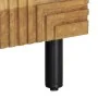 Mesa de centro marrón 80x50x40 cm madera maciza mango de , Mesas de centro - Ref: Foro24-4017724, Precio: 104,12 €, Descuento: %