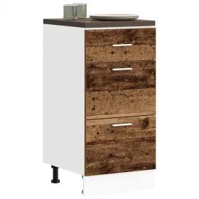 Armario bajo de madera de ingeniería madera vieja 40x46x81,5 cm de , Armarios de cocina - Ref: Foro24-854218, Precio: 89,61 €...