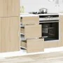 Armario bajo de roble Sonoma 40x46x81,5 cm madera de ingeniería de , Armarios de cocina - Ref: Foro24-854213, Precio: 87,79 €...