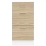 Armario bajo de roble Sonoma 40x46x81,5 cm madera de ingeniería de , Armarios de cocina - Ref: Foro24-854213, Precio: 87,79 €...