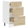 Armario bajo de roble Sonoma 40x46x81,5 cm madera de ingeniería de , Armarios de cocina - Ref: Foro24-854213, Precio: 87,79 €...