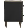 Mesitas noche 2 uds madera maciza mango gris claro 40x33x46 cm de , Mesitas de noche - Ref: Foro24-4017791, Precio: 126,22 €,...