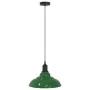 Lámpara colgante regulable en altura E27 verde brillante Ø 31cm de , Lámparas - Ref: Foro24-4103437, Precio: 35,33 €, Descuen...