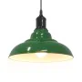 Lámpara colgante regulable en altura E27 verde brillante Ø 31cm de , Lámparas - Ref: Foro24-4103437, Precio: 35,33 €, Descuen...