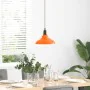 Lámpara colgante regulable altura E27 naranja brillante Ø 31cm by , Lamps - Ref: Foro24-4103440, Price: 45,46 €, Discount: %