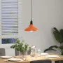 Lámpara colgante regulable altura E27 naranja brillante Ø 31cm by , Lamps - Ref: Foro24-4103440, Price: 45,46 €, Discount: %