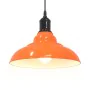 Lámpara colgante regulable altura E27 naranja brillante Ø 31cm by , Lamps - Ref: Foro24-4103440, Price: 45,46 €, Discount: %